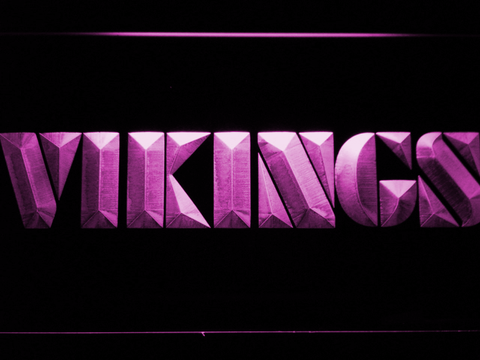 Minnesota Vikings LED Neon Sign